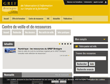 Tablet Screenshot of doc.gref-bretagne.com